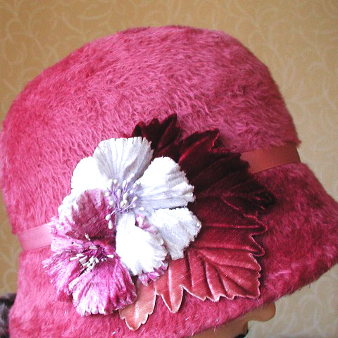 Pink Felt Hat