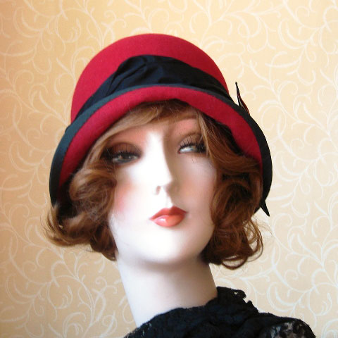 Red Felt Hat Millicent